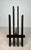 Modernist Steel Andirons. French Work. Circa 1970 - a Pair For Sale - Image 11 of 12