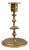 Antique Flemish Copper Disc Candlestick, 15th Century For Sale