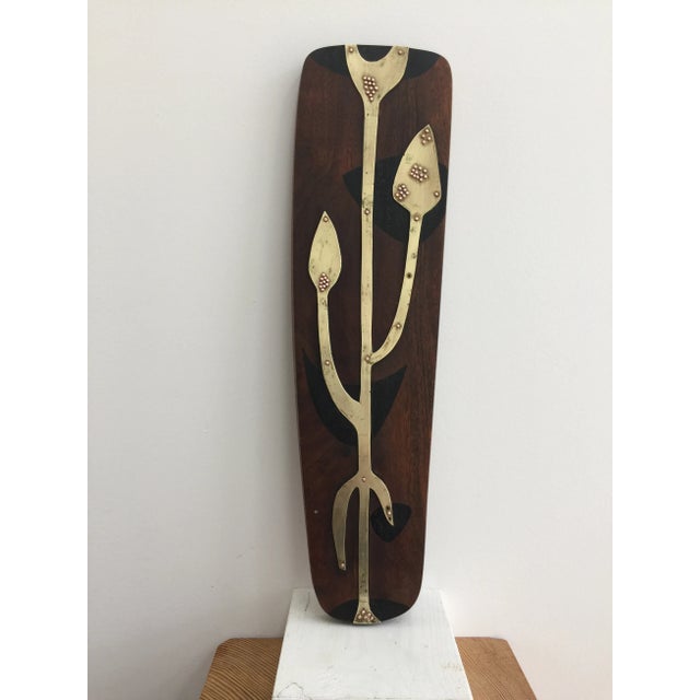 Mid-Century Modern Wall Sculpture For Sale - Image 9 of 9