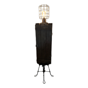 1940s Ammo Speakeasy Trunk - Floor Lamp