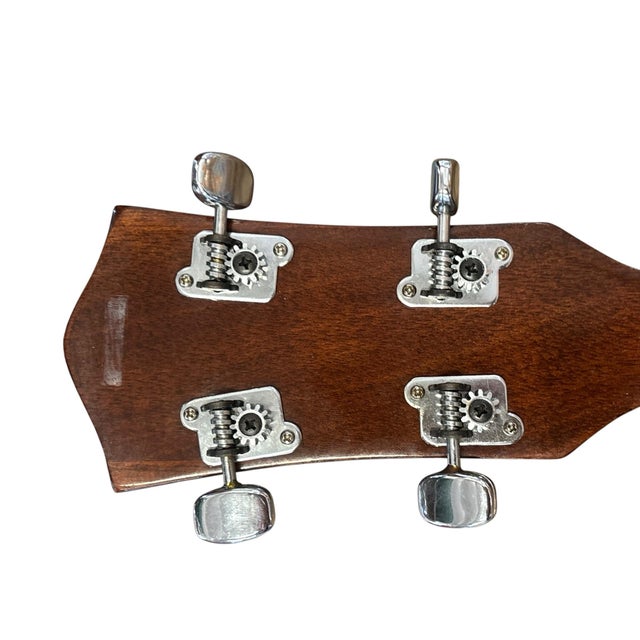 Chrome Vintage Lyle 5-String Resonator Banjo With Eagle Inlay & Original Hardware For Sale - Image 8 of 9
