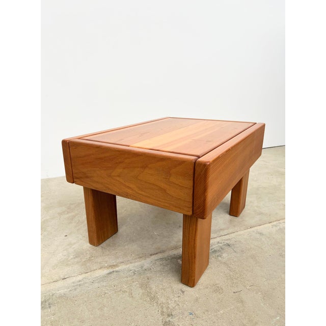 Coffee Table in Elm from Maison Regain, 1970 For Sale - Image 4 of 13