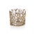 2020s Coral Sea Brass Hurricane with Glass Insert, Gold For Sale - Image 5 of 5
