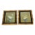 Gorgeous Pair of Chinese Floral Watercolors Signed Framed For Sale