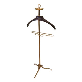 Vintage Brass Gents Valet, 1930 For Sale