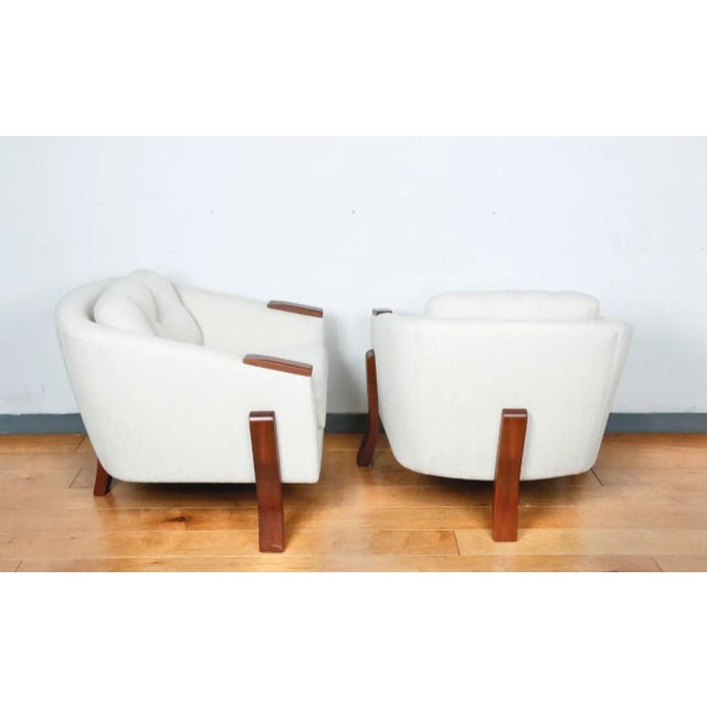 Adrian Pearsall Attributed Lounge Chairs For Sale - Image 11 of 12