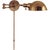 Transitional Chapman & Myers for Visual Comfort Signature Boston Swing Arm in Hand-Rubbed Antique Brass with SLG Shade For Sale - Image 3 of 4
