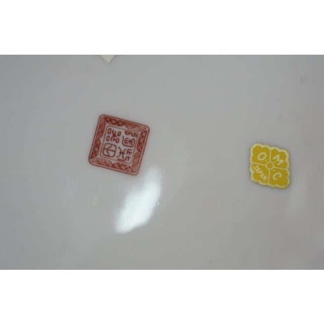 Late 20th Century Japanese Imari Floral Porcelain Charger Plates Dishes Plaques 11" - Set of 7 For Sale - Image 18 of 18