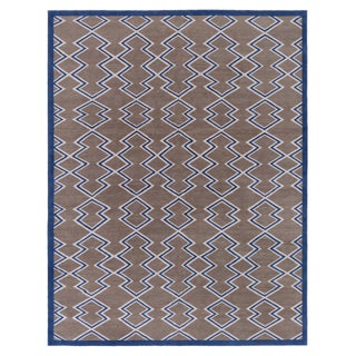 Modern Aztec Geometric Design Rug by Doris Leslie Blau For Sale