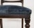 Wood Set of Vintage Victorian Dark Walnut Chairs For Sale - Image 7 of 13