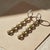 Yellow Citrine Huggie Drop Earrings, Silver, Gold, Pair For Sale - Image 8 of 9