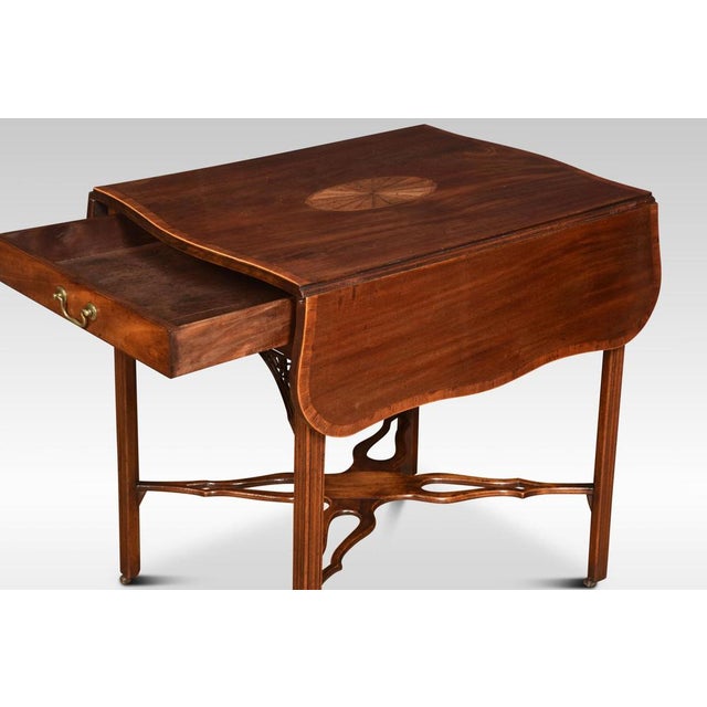 Wood George III Mahogany Pembroke Table For Sale - Image 7 of 9