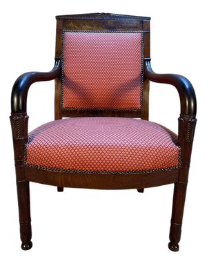 Empire Lounge Chair in Mahogany