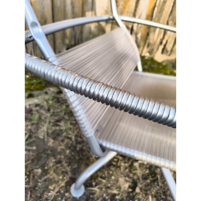 Silver Italian Model B Armchair by Tito Agnoli for BBB Bonacina, 1980s For Sale - Image 8 of 16