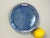 Vintage Italian Studio Pottery Plate, Fabrizio Simone Blue Glaze (19.75 Cm) For Sale - Image 4 of 9