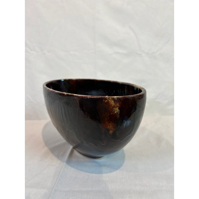 Contemporary 1990s Italian Hand Painted Oval Centerpiece For Sale - Image 3 of 13