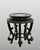 Vintage Chinese Lucky Peach Carved Round Rosewood Display Stand / Pedestal For Sale In Tampa - Image 6 of 7