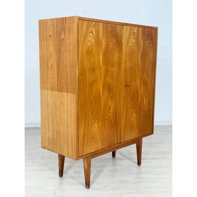 Mid-Century Linen Cupboard from Hellerau For Sale - Image 4 of 12