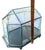 Late 20th Century Vintage Glass & Metal Cloche Style Tabletop Greenhouse / Terrarium For Sale - Image 5 of 7