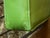 1960s Mid-Century Modern High-Back Avocado Green Vinyl Lounge Chair For Sale - Image 15 of 16