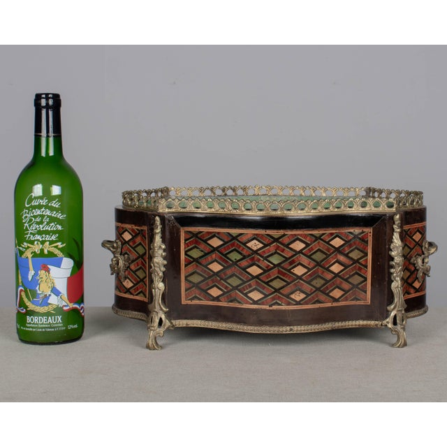 Brown 19th Century French Napoleon III Jardinière or Cachepot For Sale - Image 8 of 9