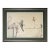 1991 Michael Parkes "Concerti Vivaldi" Artist Hand Signed and Numbered Limited Edition 117/270 Framed and Matted Stone Lithograph For Sale
