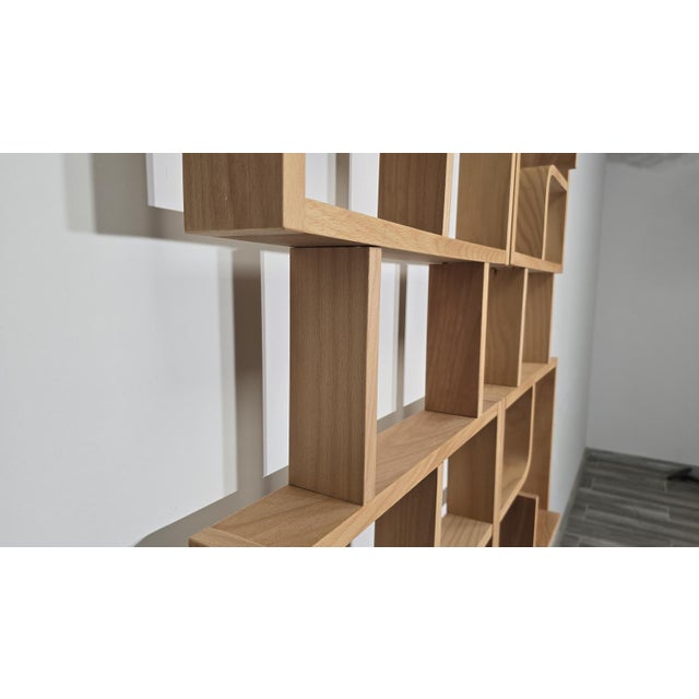 Brown Room Dividers by Ludvik Volak for Drevopodnik Holesov, 1950s, Set of 2 For Sale - Image 8 of 15