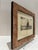 1920s Pair of Signed j.p. Benson Maritime Sailing Ship Etchings in Burl Wood Frames For Sale In Atlanta - Image 6 of 13
