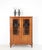 19th Century Biedermeier Display Cabinet in Cherrywood For Sale - Image 4 of 18