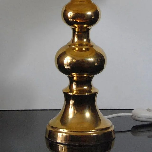 1970s German Porcelain Table Lamp, 1970s For Sale - Image 5 of 6