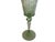 Antique Steuben Frederick Carder Spanish Green Threaded Cordial Glass Shape No. 6359, Made in New York City, NY, USA c....