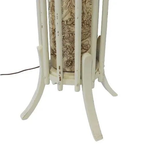White Flower Floor Lamp For Sale - Image 8 of 14