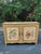 French Provincial Late 20th Century Hand-Painted French Provincial Botanical Sideboard Cabinet For Sale - Image 3 of 5