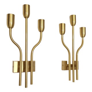 Wall Lights by Gaetano Sciolari,1970s, Set of 2 For Sale