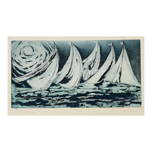 Ann DeGara Cool Breeze Etching