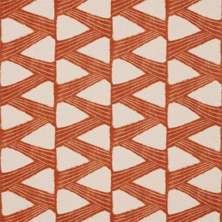 Zoffany Kanoko Fabric in Copper - a Sample For Sale