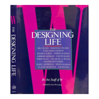 "The Designing Life" 1987 the Staff of W For Sale