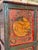 Vintage Tibetan Polychrome Painted Cabinet With Animal and Floral Panels For Sale - Image 4 of 12
