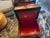 Vintage Palekh Lacquer Miniature "Troika" 3 - Tower Jewelry Box For Sale - Image 9 of 9