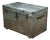 Aluminum Trunk with Antique Padlock, 1920s For Sale