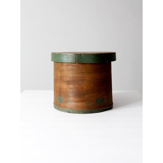 Wood Vintage Pantry Box For Sale - Image 7 of 10