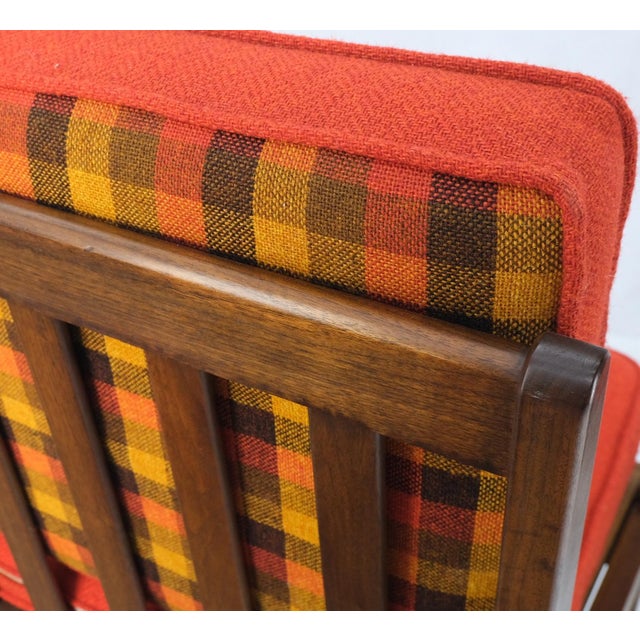 Danish Mid-Century Modern Walnut Lounge Chair Settee Loveseat Couch Sofa Set For Sale - Image 11 of 18