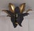 Flat Florentine Ceiling Lamp with a Gold-Grey Metal Frame, 1960s, in Very Good conditions. Designed 1960 to 1969 Up to...