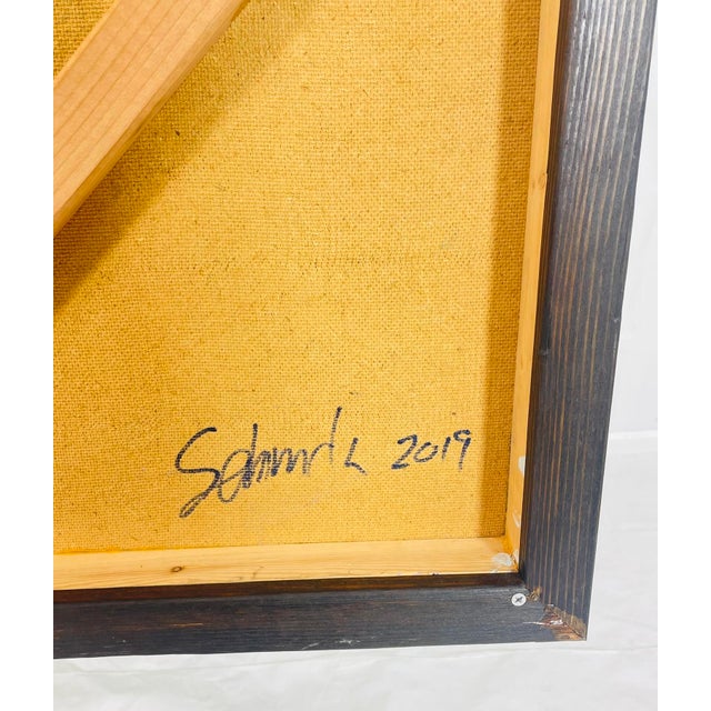 Marco Schidli “Dots” A483 Abstract Painting, Acrylic on Canvas 2019 For Sale - Image 18 of 18