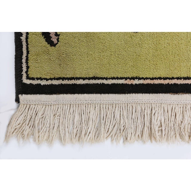 Rug Tintin in Africa, Belgium, 1950s For Sale - Image 4 of 10