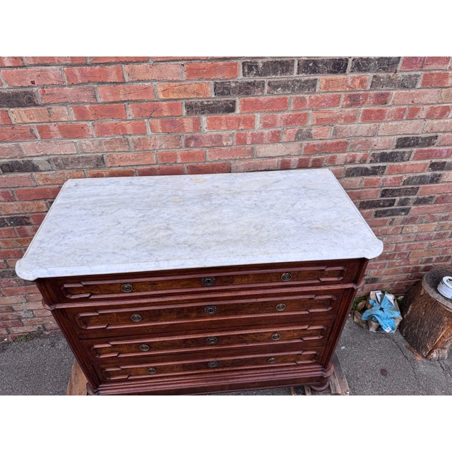 19th Century Italian Commode With Marble For Sale - Image 12 of 18
