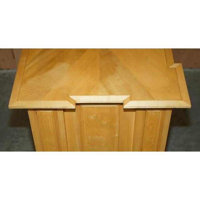Viscount David Linley Sycamore Chest of Drawers For Sale - Image 12 of 18
