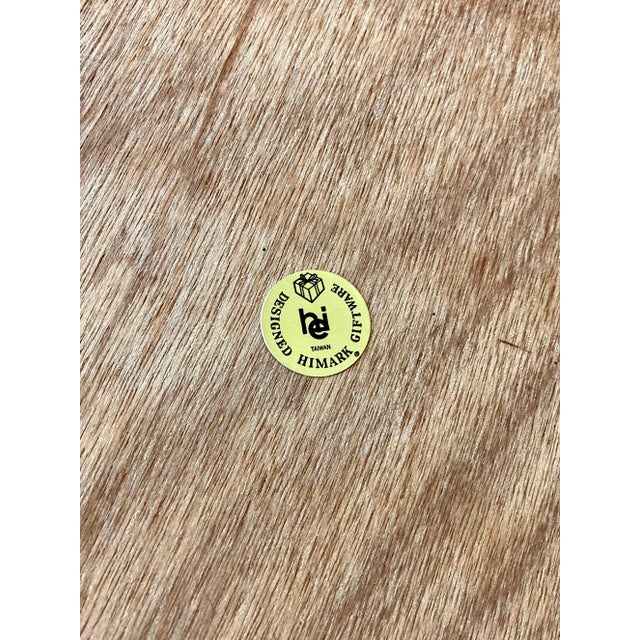 Circa 1970 Rattan & Bamboo Wooden Bottom Tiki Trays – a Pair For Sale - Image 11 of 13