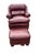 Traditional Hancock Moore Pair Austin High Back Lounge Chairs and 1 Ottoman Nailhead Trim For Sale - Image 3 of 18