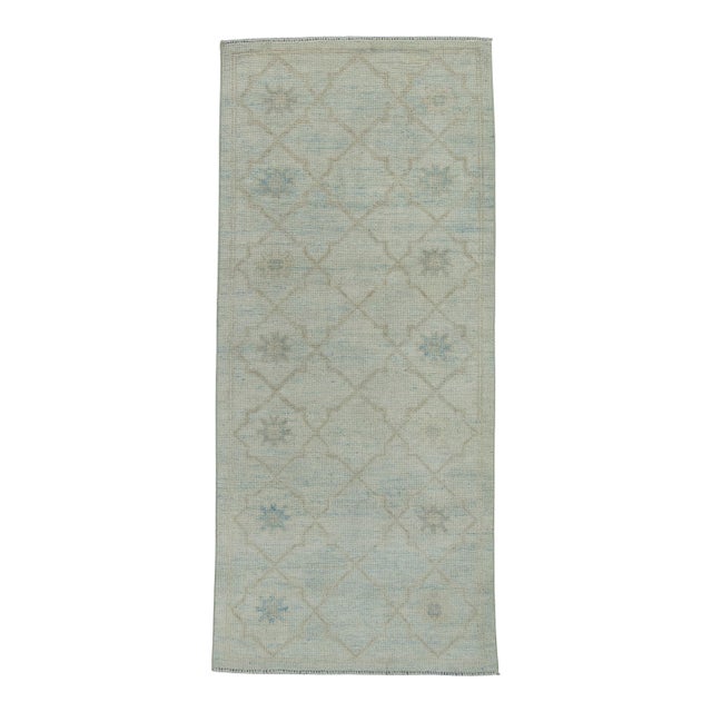Turkish Oushak Rug 2'11" x 6'8" #17826 For Sale